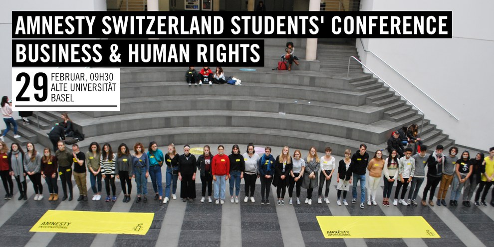 Amnesty Switzerland Students' Conference 2018 © Amnesty International