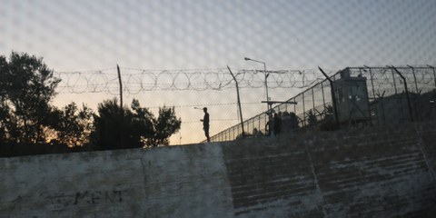 Moria Camp auf Lesbos © Estelle Borel