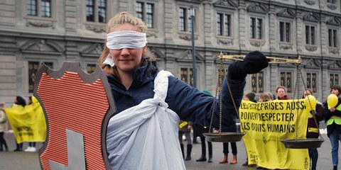 Aktion an der Students' Conference 2018 in Zürich © Amnesty International