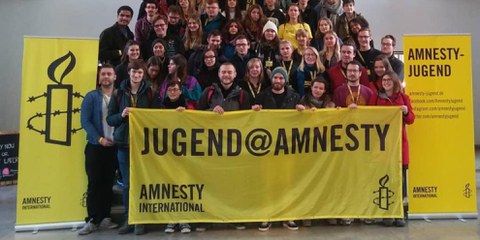 Jugend@Amnesty 2019 in Mannheim ©Denise Brechbühl
