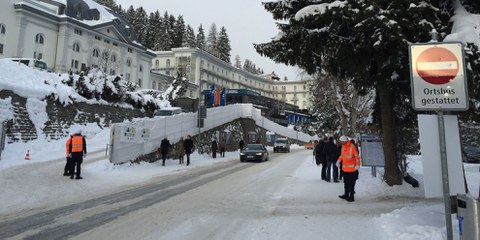 World Economic Forum, Davos. © Amnesty International