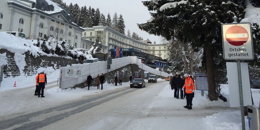 World Economic Forum, Davos. © Amnesty International