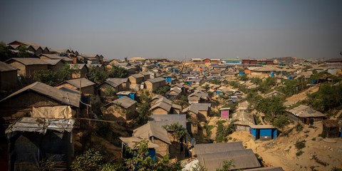© Amnesty International / Image d'icône - camp de réfugiés rohingyas au Bangladesh (droits expirés de l'image originale de cet article)