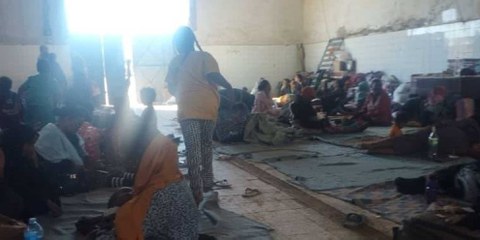 Couverture du rapport: 'Egypt: «Handcuffed like dangerous criminals»: Arbitrary detention and forced returns of Sudanese refugees in Egypt' © Amnesty International