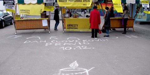 En Slovénie © Amnesty International / Vesna Lutar