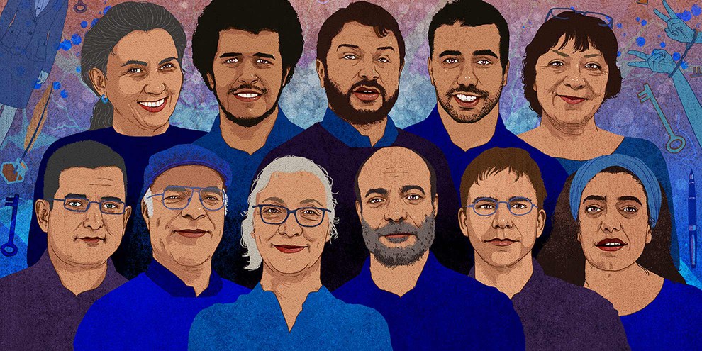 Taner et les «10 d’Istanbul» © Rebecca Hendin