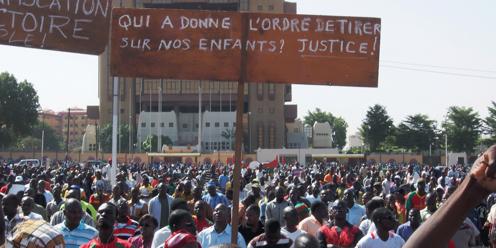 14 personnes ont été tuées à Ouagadougou entre les 16 et 20 septembre 2015, six avaient participé à des manifestations pacifiques contre le coup d'État. © Sesame Pictures Anne Mimault