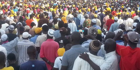 En Gambie, les citoyens descendent dans la rue. © United Democratic Party (UDP)