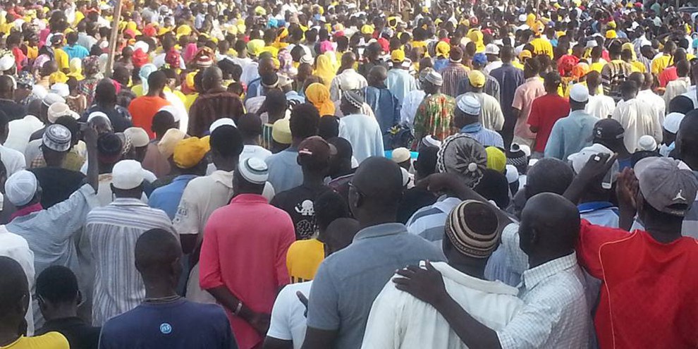 En Gambie, les citoyens descendent dans la rue. © United Democratic Party (UDP)