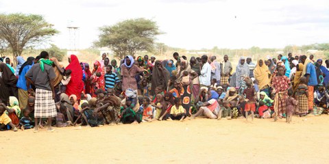 Plus de 250 000 réfugiés somaliens vivent dans le camp de Dadaab, considéré comme le plus grand camp de réfugiés du monde. © Film Aid