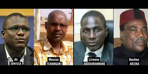 Ali Idrissa, Moussa Tchangari et Nouhou Arzika vont être enfin libérés. © DR