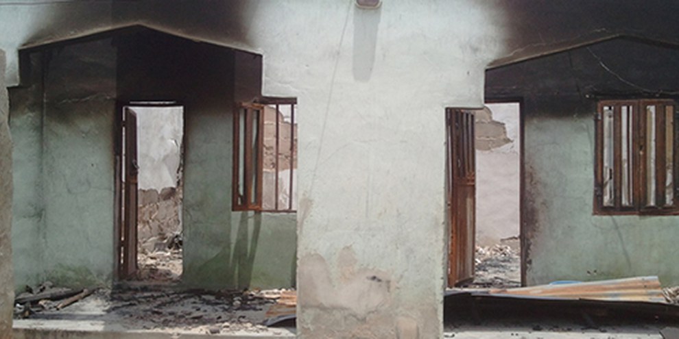 L'attaque contre une école dans le nord du pays a coûté la vie à 29 élèves. © Private