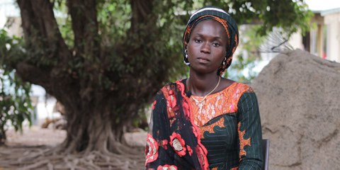 Mary Daouda a été enlevée par Boko Haram et libérée en 2016. Elle a pu ensuite retourner à l'école. © Amnesty International Nigeria