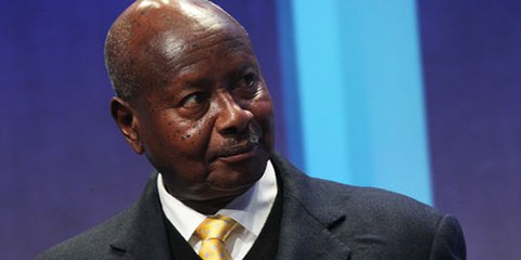 Le President de l'Ouganda Yoweri Museveni a institutionnalisé la haine et la discrimination à l’égard des LGBTI. AFP PHOTO/Mehdi Taamallah 