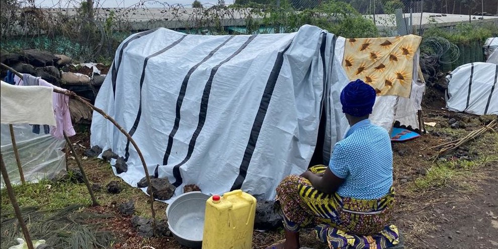 Depuis novembre 2021, la présence du M23 dans la province du Nord-Kivu a forcé plus de 800'000 personnes à fuir. © Amnesty International