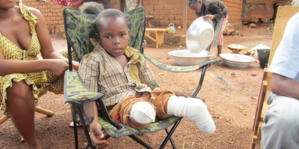 Les enfants ne sont pas épargnés par les violences de la Seleka. © Amnesty International