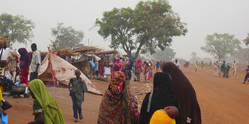 La situation des personnes ayant fui vers le Tchad voisin risque de s'aggraver avec la saison des pluies. © AI