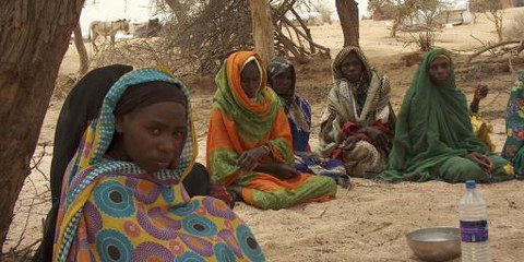 Réfugiées du Darfur au camps de Mile dans l'est du Tchad © AI