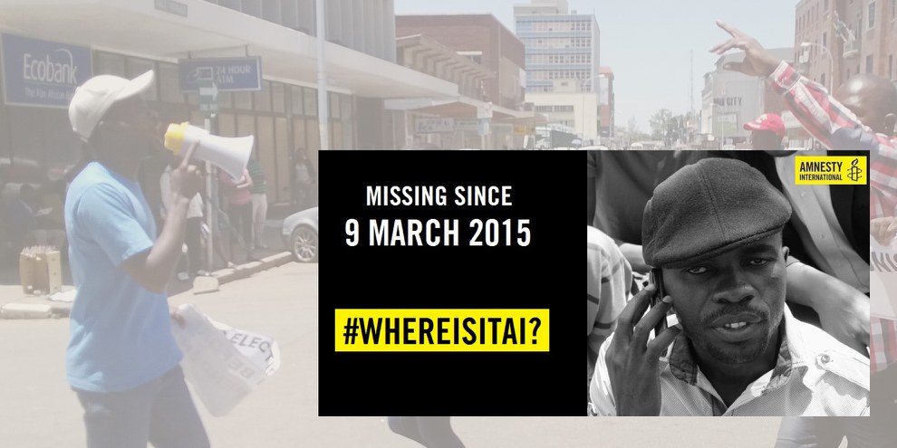 © Amnesty International (les originaux: Kumbirai Mafunda / ZLHR)