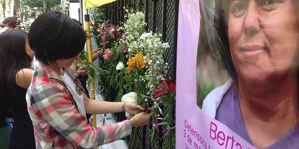 L'assassinat de la dirigeante autochtone Berta Cáceres représente un tournant meurtrier pour les défenseurs de l'environnement dans au Honduras et au Guatemala. © Amnesty International