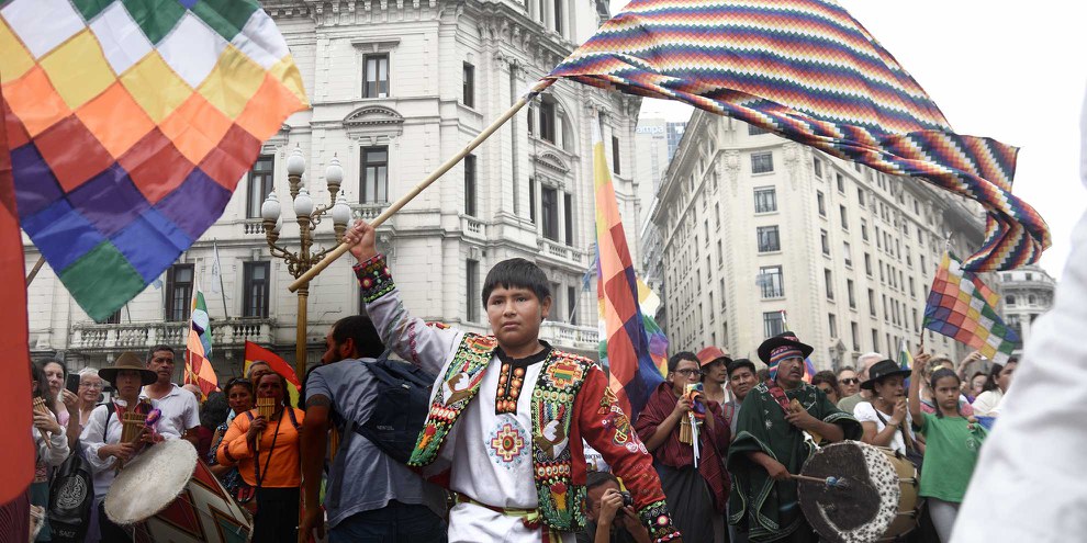 L'ancien président a toujours de nombreux partisans qui descendent dans la rue pour le soutenir.© flickr / Santiago Sito