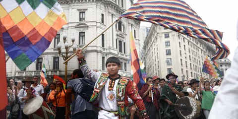 L'ancien président a toujours de nombreux partisans qui descendent dans la rue pour le soutenir.© flickr / Santiago Sito