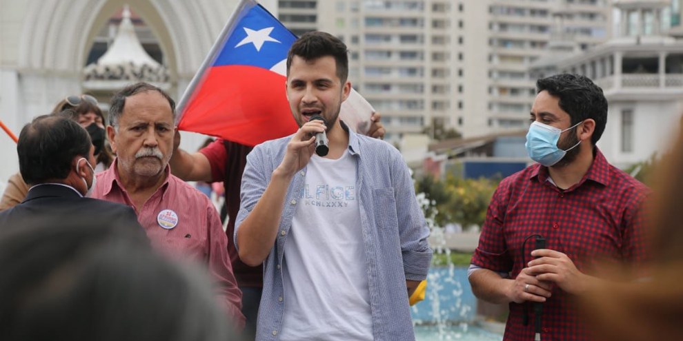 Le 8 novembre 2019, Gustavo Gatica avait participé à une manifestation contre la montée des inégalités au Chili. La police avait violemment réprimé cette manifestation, ainsi que de nombreuses autres, en tirant de manière inconsidérée sur la foule à l'aide de fusils à pompe antiémeute chargés de chevrotine. © Droits réservés