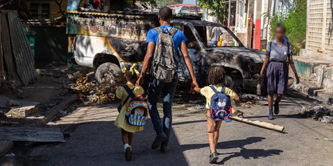 Les enfants victimes des gangs