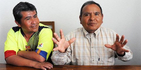 José Ramon Ancieto et Pascual Cruz sont libres. © AI/Ricardo Ramírez Arriola
