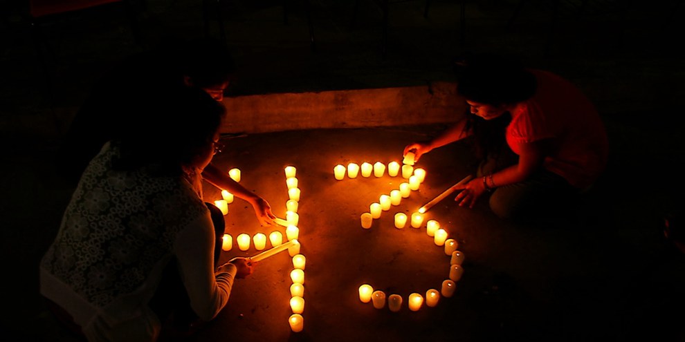 Le 26 septembre 2014, 43 étudiants de l'école normale d'Ayotzinapa disparaissaient. © Telesur