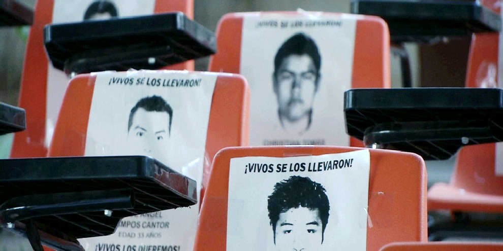 43 étudiants ont totalement disparu depuis le 26 septembre 2014 © Telesur