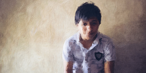 José Adrián, arrêté arbitraitement à 14 ans. La police au Mexique détient régulièrement des citoyen·ne·s de manière arbitraire en vue de leur extorquer de l'argent ou de montrer qu'elle est active face à la criminalité. © Amnesty International/Sergio Ortiz Borbolla