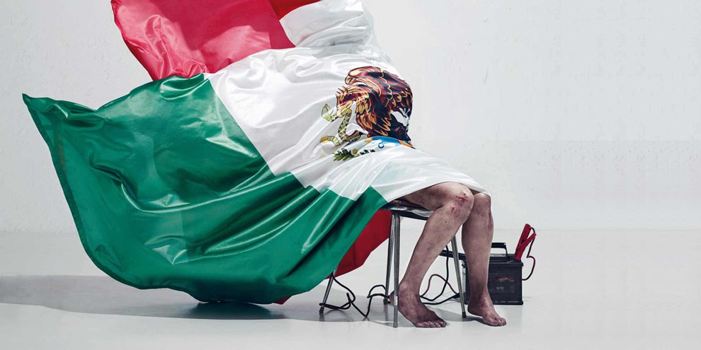Campagne d'Amnesty Espagne contre la torture au Mexique. © Amnesty International