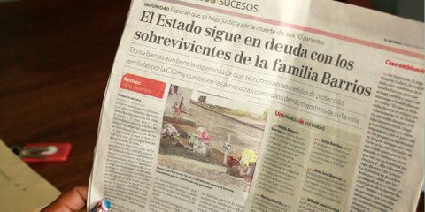 Le cas de la famille Barrios, Venezuela © Amnesty International