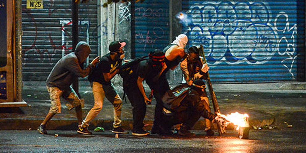 Lors des manifestations anti-gouvernementales de février 2014, quarante-trois personnes sont mortes et huit cent septante-huit autres ont été blessées.© Carlos Becerra 