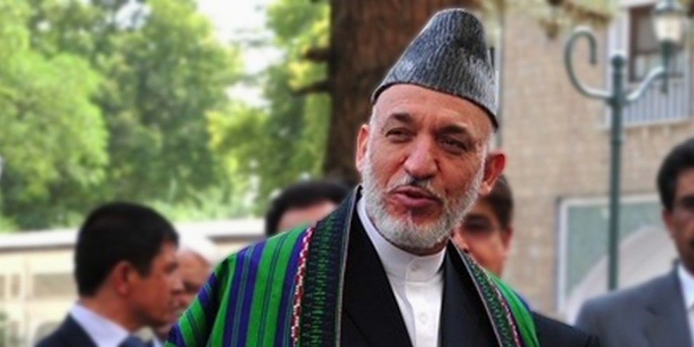 Amnesty a examiné à la loupe les douze ans de présidence d'Hamid Karzaï © Pajhwok Afghan News/Demotix 