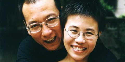 Liu Xiaobo et son épouse Liu Xia, août 2001. © Droits réservés