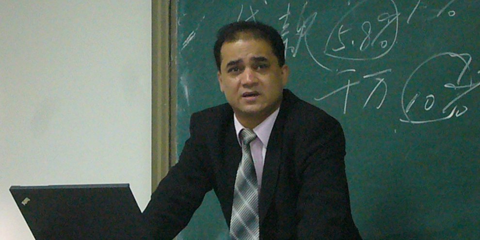 L'écrivain et universitaire ouïghour Ilham Tohti a été condamné à perpétuité pour «séparatisme» par un tribunal chinois. © Droits réservés