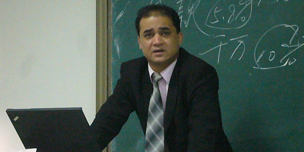 Ilham Tohtia été condamné à perpétuité pour «séparatisme», le 23 septembre 2014. © Droits réservés