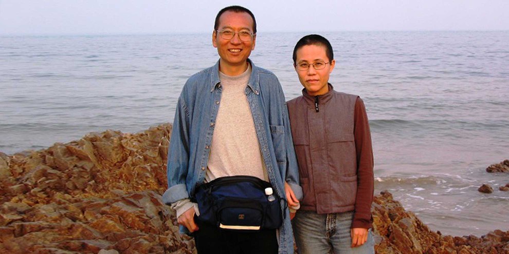 Liu Xia et son mari Liu Xiabo (en mai 2005) © Droits réservés
