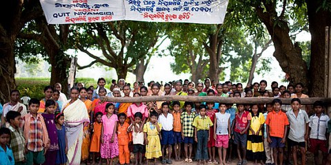 La population avait fait valoir que l'extension de la raffinerie aggraverait la pollution du sol et de l'eau. © Sanjit Das
