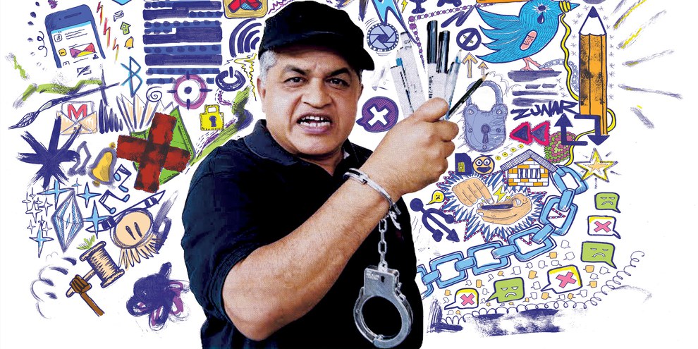 Zulkiflee Anwar Ulhaque alias «Zunar» © Amnesty International (Image de campagne)