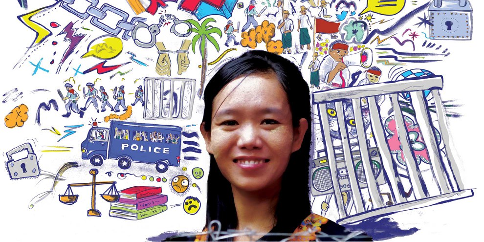 Phyoe Phyoe Aung © Amnesty International (Image de campagne)