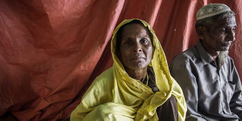 Plus de 530 000 Rohingyas – hommes, femmes et enfants – ont fui ces dernières semaines le nord de l'État d'Arakan, où les forces de sécurité du Myanmar mènent une campagne ciblée, se livrant à des meurtres, des viols et des incendies généralisés et systématiques. © Andrew Stanbridge / Amnesty International