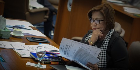 La sénatrice Leila de Lima. ©DR