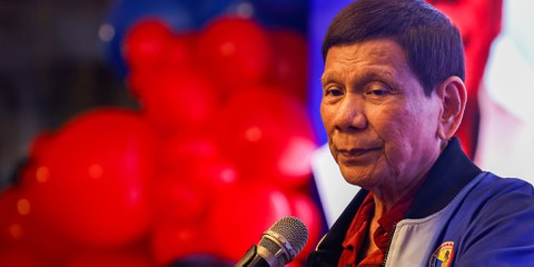 L'ex président philippin Rodrigo Duterte a orchestré une campagne de meurtres sanctionnés par l'État dans le cadre de sa «guerre contre la drogue».© Daniel Ceng/Anadolu via Getty Images