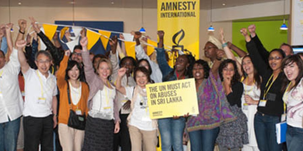 Depuis 2011, Amnesty demande l'ouverture d'une enquête indépendante sur les crimes commis au Sri Lanka. © AI