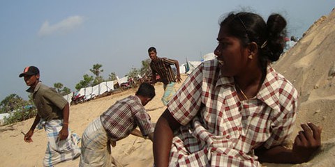 Les civils ont été les principales victimes des violences des derniers mois de la guerre. © DR
