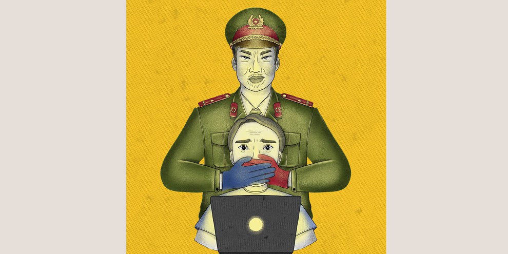 Couverture du rapport «Let us Breathe – Censorship and Criminalization of Online Expression in Viet Nam»