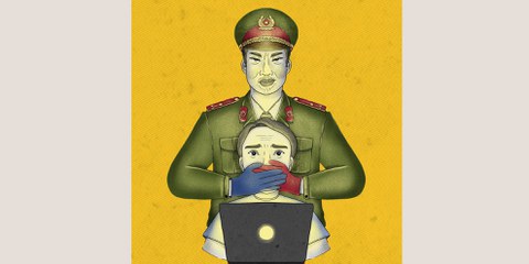 Couverture du rapport «Let us Breathe – Censorship and Criminalization of Online Expression in Viet Nam»